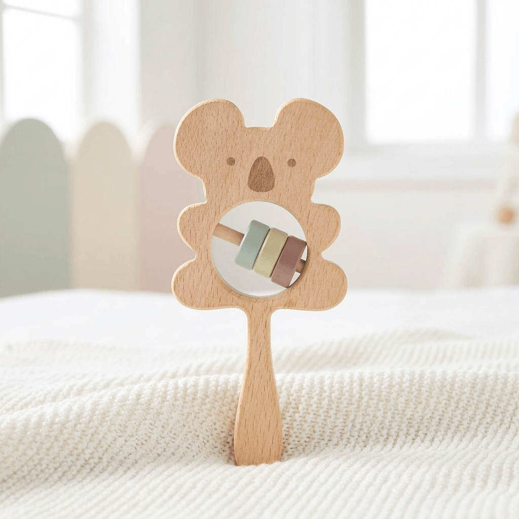 Gentle Sound Teether Toy for Baby Sensory Development