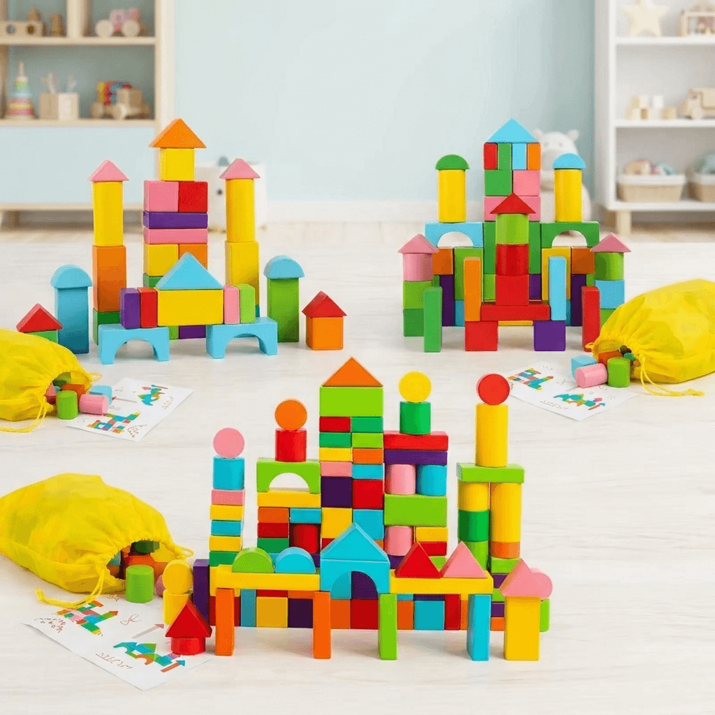 Soft Foam Building Blocks for Safe Toddler Construction Fun - main product image