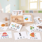 Wooden Spelling Game for Kids - main product image