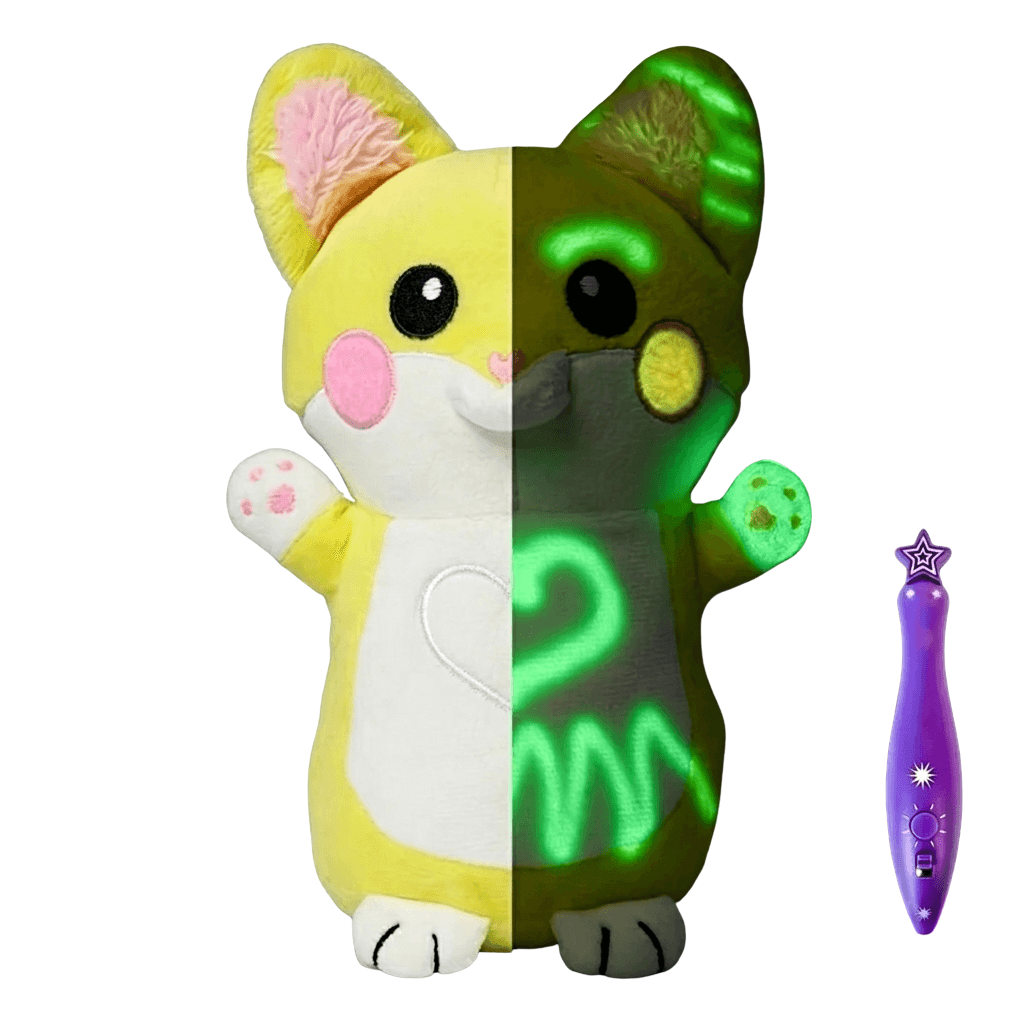 Magical Light Painting Plush for Creative Bedtime Play